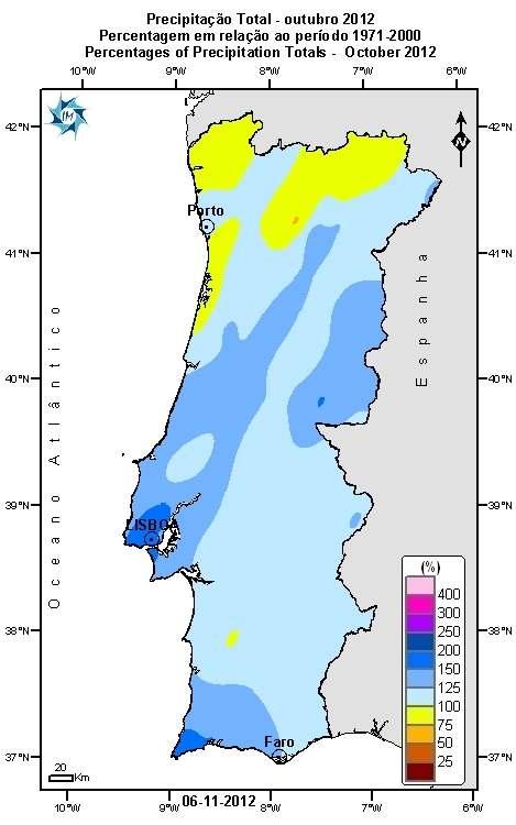 1mm em Mirandela e 190.0mm em Penhas Douradas.