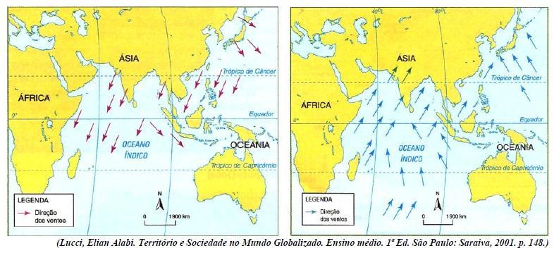 d. Tropical semi-árido - Teresina. e. Equatorial úmido - Boa Vista. 9. (UNEMAT) Este fenômeno climático atinge todo o sul, sudeste e leste da Ásia, entre o sul da Índia e o sul do Japão.