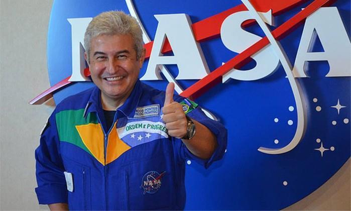 Marcos Pontes foi o primeiro brasileiro a ir ao espaço na Missão Centenário em comemoração dos 100 anos da
