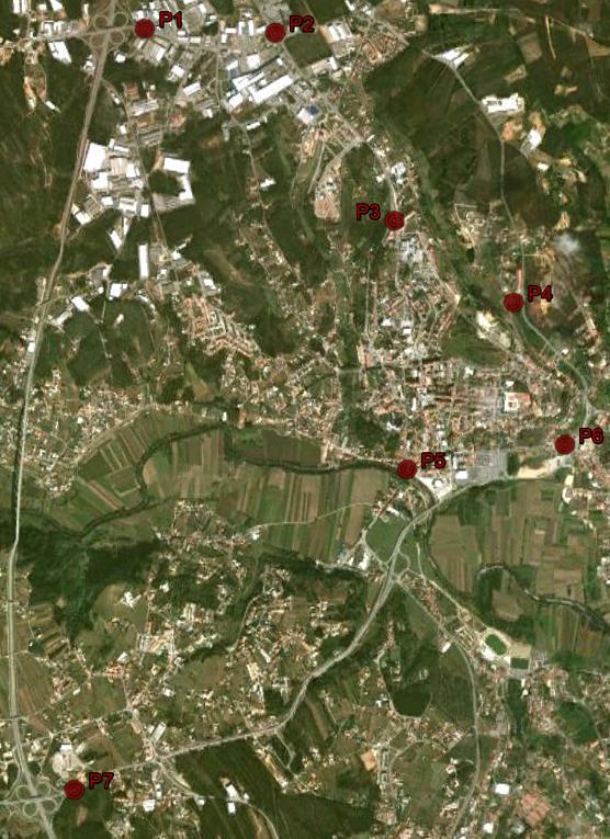 Anexo 2 Águeda: Localização dos postos de contagem do transporte individual CONCELHO POSTO LOCAL COORDENADAS DATA P1 EM578 (junto ao nó com o IC2/EN1) 40 35'42.79"N, 8 27'58.