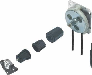 Cor disponível Direito Preto 112 Esquerdo Preto212 Adaptadores para tubo de 60mm Ponteira, adaptador, calço, mancal c/rolamento e suporte da roda de