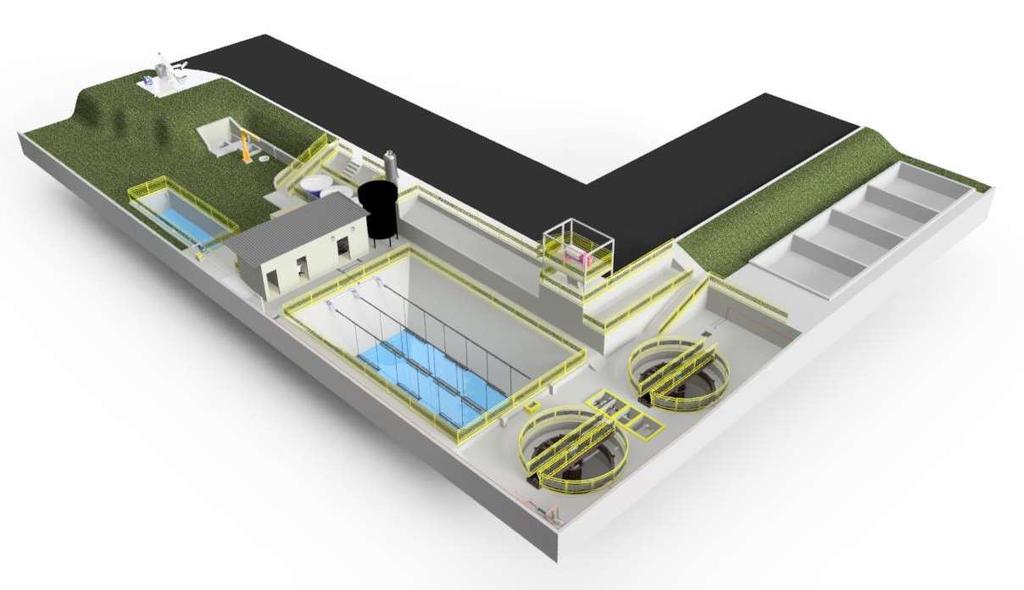 Projeto de retrofit ETE Segmento Industrial Retrofit e consultoria