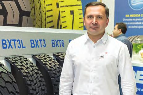 FRANCISCO MADEIRA Diretor da PIRELLI Estamos mais uma vez na PNEUSHOW apresentando nossa linha de produtos para o mercado brasileiro e lançando o