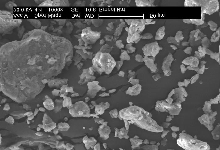 61 FIGURA 13: Micrografia da argila
