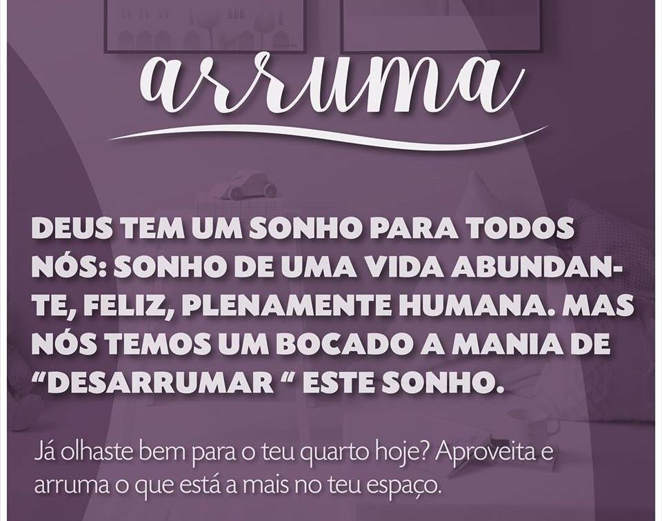 COMO SONHAS A TUA VIDA? 3ª feira, 13 de março de 2018 As nossas mãos podem ser muitos úteis: ajudar, acarinhar, construir arrumar Hoje, o convite é muito concreto e simples.