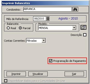 Como fazer 1- Gere uma conta a pagar com data de pagamento programada. 2- Acesse o menu: Relatórios/ Contas/ Demonstrativo de Receitas e Despesas (Balancente).