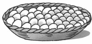 13. Luzia tem 48 ovos e precisa distribuí-los em 6 cestas de modo que não sobrem ovos e que todas as cestas fiquem com a mesma quantidade de ovos.