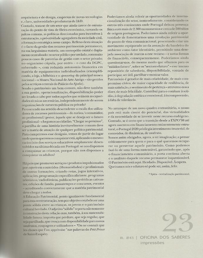 RUA LARGA MENSAL REVISTA 07/2015 22 e 23 OFICINA DOS