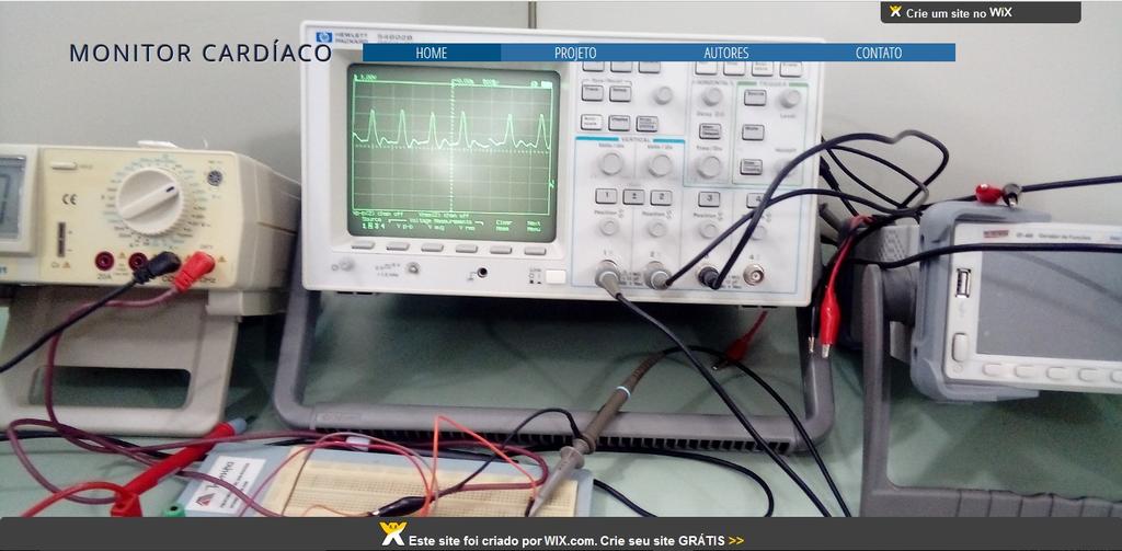ATMEGA 328p-PU responsável por captar os pulsos dos batimentos cardíacos, realizar uma média e imprimir esse dado final em um display LCD.