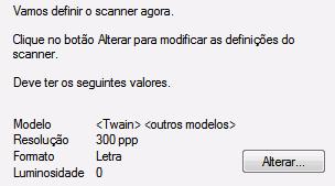 Passos do assistente Passo 1: Selecionar a fonte de imagem. Pode utilizar o scanner para digitalizar documentos ou abrir ficheiros de imagem que já possui no computador.