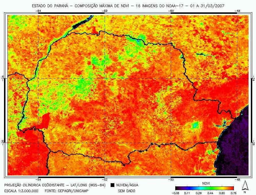 Os resultados mostraram que, quando livres da presença maciça de nuvens, as imagens de entrada puderam ser georreferenciadas automaticamente, gerando produtos precisos, sem qualquer intervenção