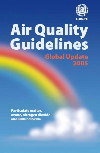 REVISÃO DA RESOLUÇAO CONAMA 03/1990 Fonte: WHO. Air Quality Guidelines Global Update 2005. As diretrizes da OMS oferecem orientações aos formuladores de políticas.