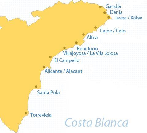 Principais Destinos da Costa Blanca: Benidorm