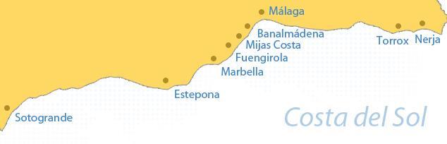 Principais Destinos da Costa Del Sol Estepona Marbella Puerto