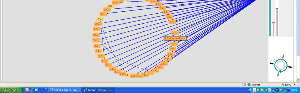 Tela Interna da ferramenta Intermap Fóruns de