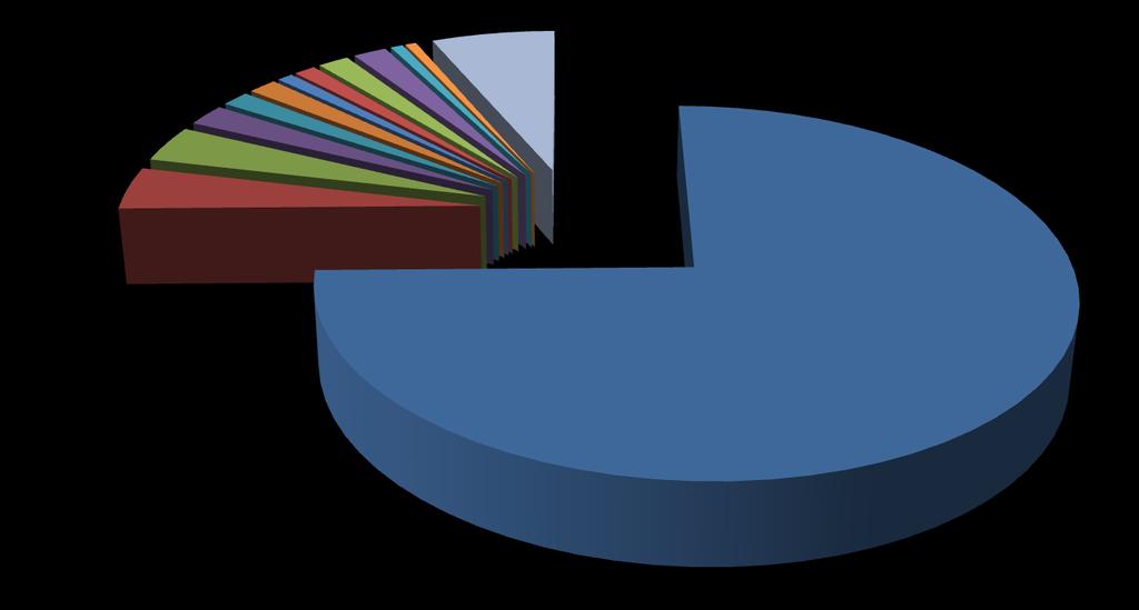 Trinidad e Tobago 1% Filipinas 1% Emirados Árabes Unidos 2% Arábia Saudita 4%