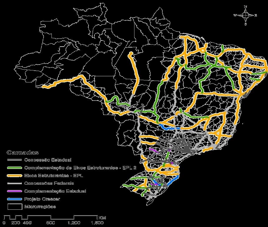 16 4. Um pouco sobre a metodologia Malha total do estudo: 50.