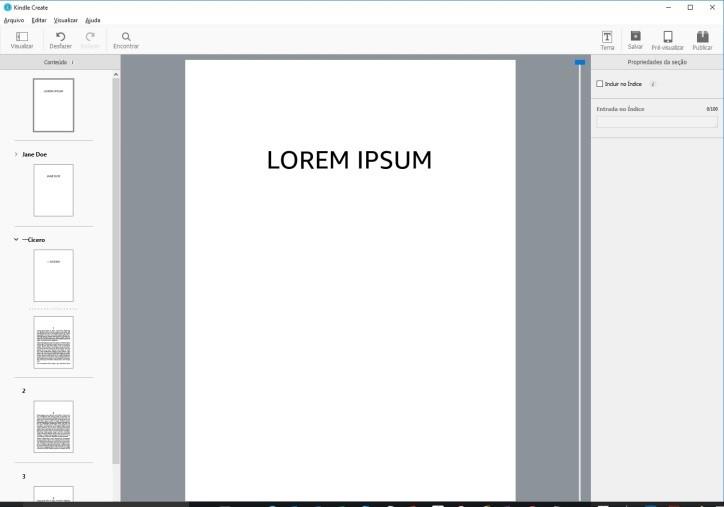 1.2. Idiomas compatíveis O Kindle Create é compatível com ebooks em holandês, inglês, francês, alemão, italiano, português e espanhol. 1.3.