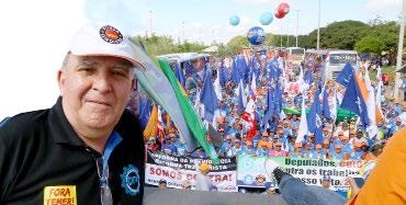veementemente os atos de violência ocorridos no final da Marcha da Classe Trabalhadora, realizada em Brasília nesta quarta, 24, contra as propostas injustas e impopulares do governo Temer e seus