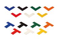 Pictogramas adesivos - DS Flex Sinais adesivos com uma variedade de cores e tamanhos.