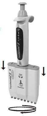 Manutenção e Limpeza Manutenção Para assegurar o correto funcionamento, a Transferpette e a limpeza devem ser feitas em intervalos regulares. S -8/ -12 a manutenção O que deve ser inspecionado? 1.