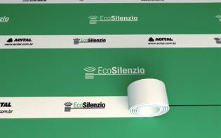 2D Fita adesiva desenvolvida especialmente para o sistema de piso flutuante EcoSilenzio.