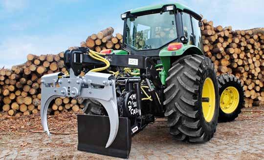 320 Trator recomendado 85 cv 125 cv 145 cv GS1880 GS33100 A TMO Forest verificou a necessidade de agregar a mecanização dupla em certas operações.