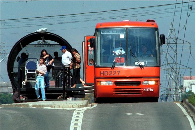 Um novo eixo de BRT para Curitiba Curitiba, vitrine do Brasil sobre a cidade sustentável: inventora