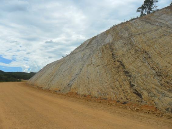 utilizados materiais predominantes coletados em