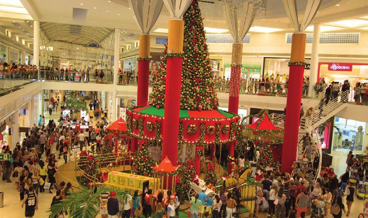 A receita da bilheteria pagou 65% do custo e o shopping recebeu 4 milhões de pessoas no Natal, o dobro da população da cidade.