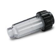 18 19 20 21 22 23 24 25 26 27 28 Filtro de água 18 4.730-059.0 Previne a entrada de água contaminada para o interior da bomba. Para lavadoras de alta pressão domésticas da Kärcher.