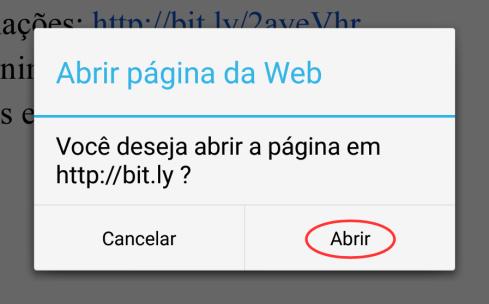 2) Para baixar no Android: 1 o Passo: Com este PDF aberto em algum