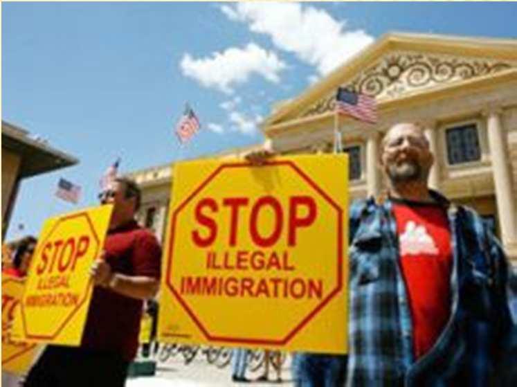 As dificuldades dos imigrantes ilegais são muitas;