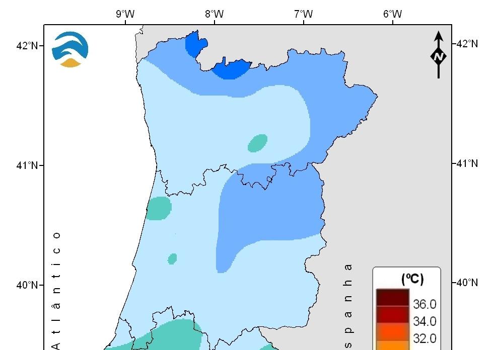 locais do Nordeste, do interior Centro e Sul, da região de Setúbal e do Algarve (Quadro I e Figura 1).