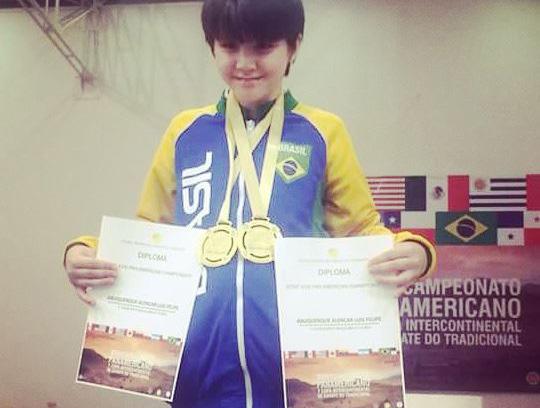 Felipe Lins de Albuquerque Alencar Peixoto - 8 e 9 anos masculino Panamericano - 1