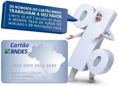 Cartão BNDES Objetivo Baseado no conceito de cartão de crédito,