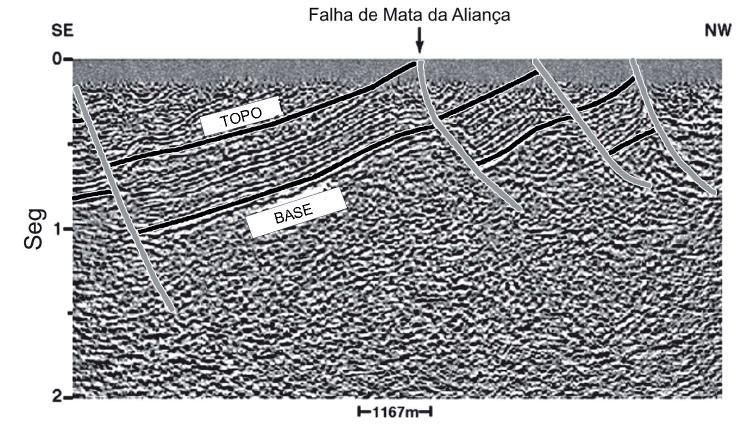 sísmicos 002 e 004? (A) Deltaico dominado por rios (B) Fluvial entrelaçado (C) Lacustre raso (D) Leque aluvial (E) Leque turbidítico 35 MAGNAVITA, L. P. et al. Boletim de Geociências da Petrobras.