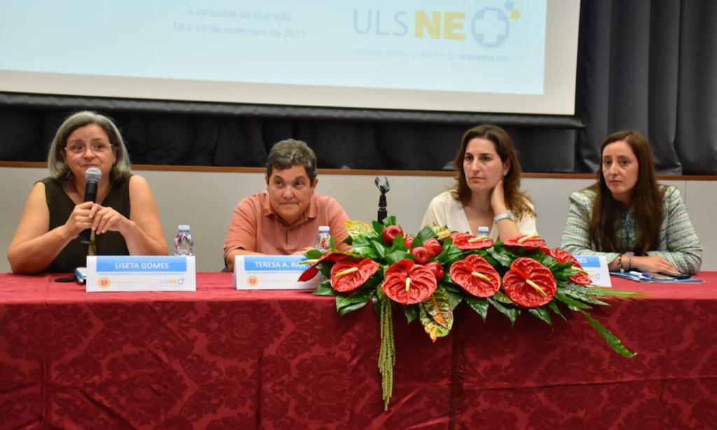 Nutricionista da ULS Nordeste, Dra. Teresa Gomes, que dá apoio à Unidade de Paliativos da instituição.