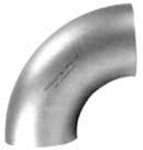 Acessórios ASA em aço inoxidável But weld stainless steel fittings Curvas 90º LR ASME B16.9/ ASTM A403/ 530 com costura Stainless steel 90º LR welded elbows ASME B16.