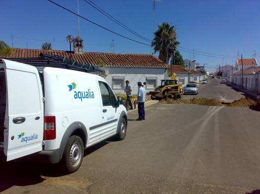 diâmetros de alguns ramais existentes pois os moradores ficaram