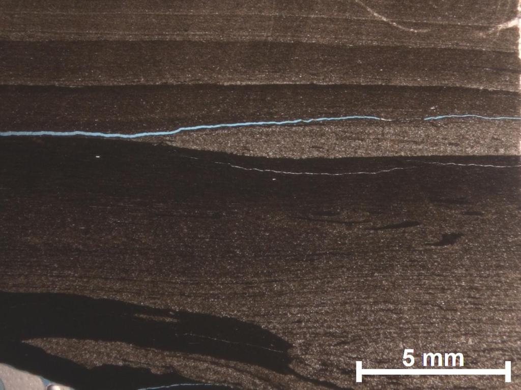 frequentemente como concreções icorporadas a rochas microclásticas (Klein & Hurlbut, Jr., 1999). FIGURA 23 Fotomicrografia representando a microfácies M8 (siltito argiloso).