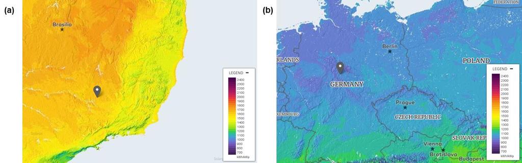 60 4 RESULTADOS E DISCUSSÕES Neste capítulo é apresentado um estudo comparativo entre os sistemas fotovoltaicos dimensionados na metodologia, para a mesma residência em quatro cidades distintas: