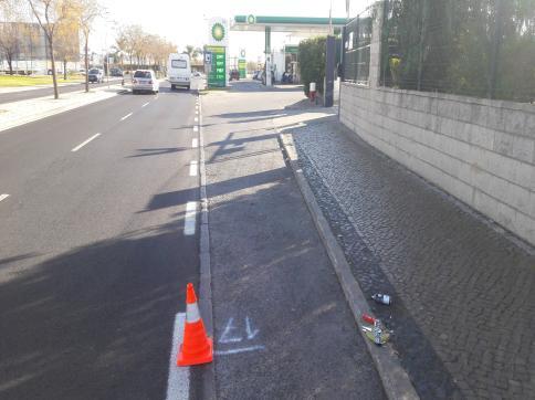 LOCALIZAÇÃO dos km 17º, 18º, 19º e 20º.