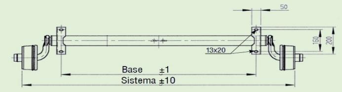 57 mm Base em mm Sistema em mm Capacidade em Kg Peso - kg Código Escuber 600 1040 750 35 ECF-75600 650 1090 750 35 ECF-75650 700 1140 750 35 ECF-75700 750 1190 750 35 ECF-75750 800 1240 750 36