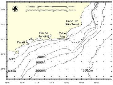 O objetivo principal deste estudo é investigar a relação do campo de vento com a circulação oceânica superficial da ressurgência que ocorre no litoral do estado do Rio de Janeiro nas adjacências do