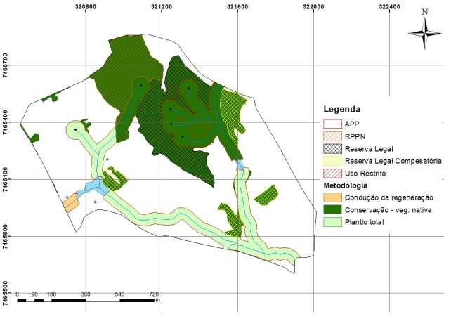 9.3 MAPAS COM SITUAÇÃO PLANEJADA COM AS GLEBAS DE