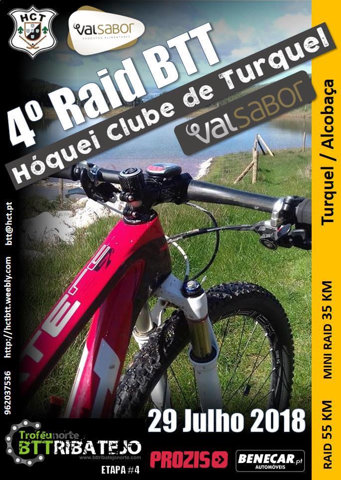 4º RAID BTT H.C. TURQUEL VALSABOR Regulamento 1 Notas Gerais da Prova 1.1 O presente capítulo deste regulamento tem como objecto o 4º RAID BTT H. C.