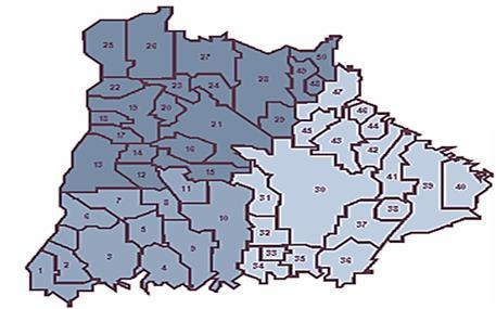 Microrregião de Toledo Lixão 14% Aterro Sanitário 48% Aterro Controlado 38% Microrregião de Cascavel Lixão 11% Aterro Sanitário 67% Aterro Controlado 22% Aterro Sanitário 36% Aterro Controlado 64%