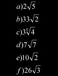 QUESTÃO DETERMINE o valor numérico da expressão QUESTÃO a b ab a b quando a e b 0,.