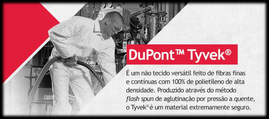 DuPont Tyvek 19 Tecido de camada única desenvolvida pela DuPont.